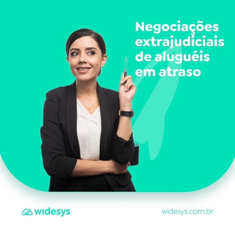 Negociações extrajudiciais de aluguéis em atraso