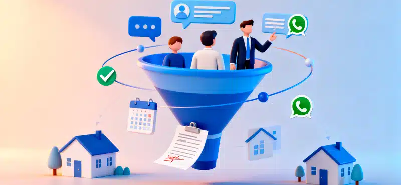 follow-up imobiliário que realmente vende